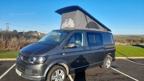4 berth Volkswagen campervan from 2018