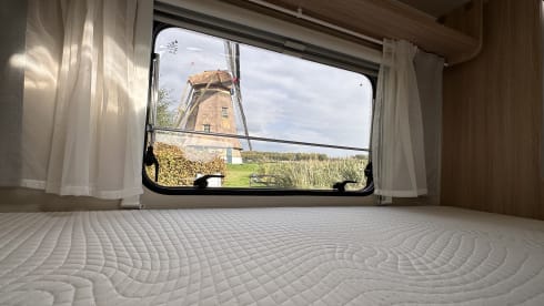 Very luxurious and spacious Adria Matrix family camper (max. 5 pers.).