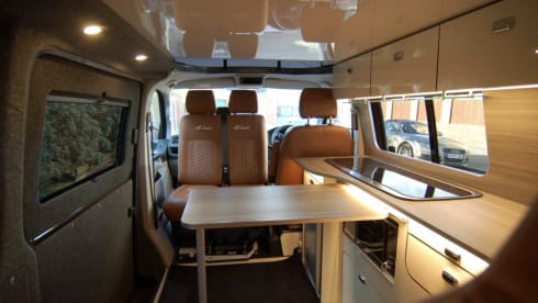 VW T6 Campervan- comfortable drive and accommodation
