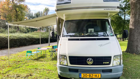 Perfect family camper with bunk bed