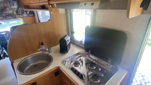 Familie / gezins camper  – Family camper with 7 sleeping places 