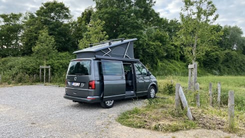 4p Volkswagen campervan uit 2024