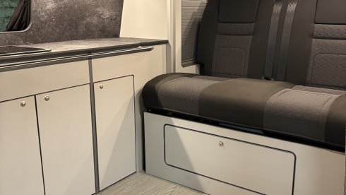 4 berth Volkswagen campervan from 2021