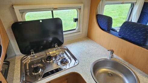 Skulp – Alkoof gezinscamper Skulp 128PK zonnepanelen