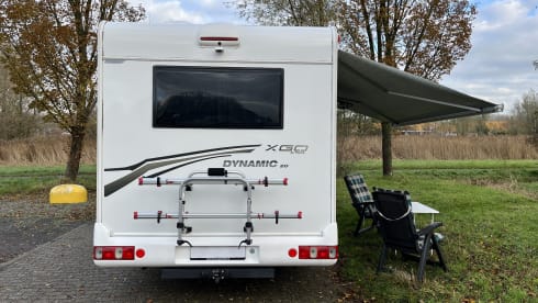 4 person camper (Alcove) l Fiat XGO Dynamic 20 from 2019