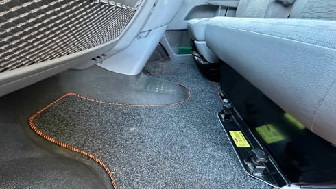 The Duke – Orange Volkswagen T5 2 berth campervan