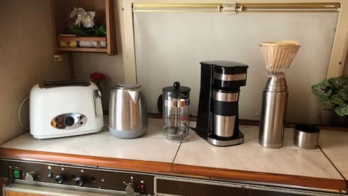 Hymercamp for 5 persons.