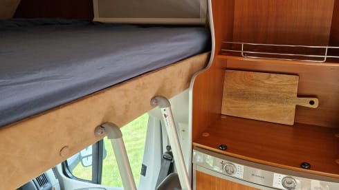 Fiat Mc Louis - 4 pers. camper with bunk bed and alcove