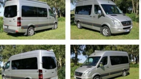 Silberpfeil – Sprinter with hotel bed