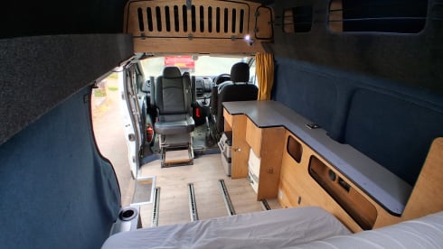2 bed off grid stealth camper