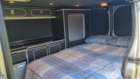 Solar, Fridge, etc. - 2 berth Vauxhall Vivaro Campervan 2014