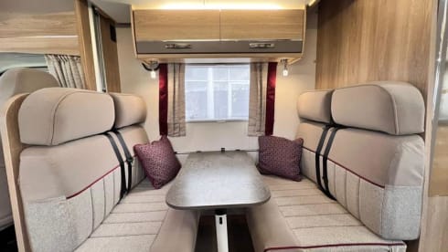 Majestic – Our fully loaded 6 berth motorhome