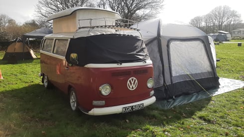 Poppy – Camper Volkswagen a 2 posti letto del 1971