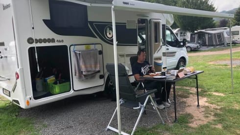 Benimar Cocoon 468 – DELUXE mobile home 4 pers with tow bar