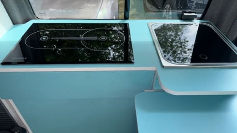 Mercedes-Benz Vito campervan with beautiful installation.