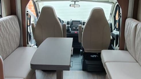 New Bürstner motorhome for 4 people