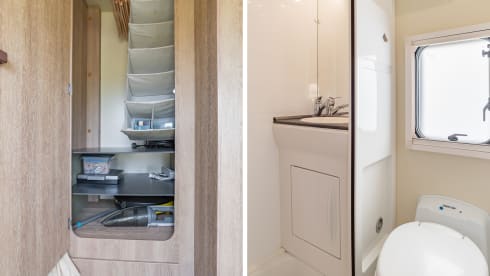 Fransie  – Luxury 5 person Alcove camper from 2017: Fransie