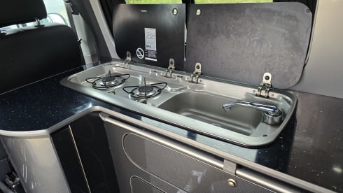 4 berth Volkswagen campervan from 2018