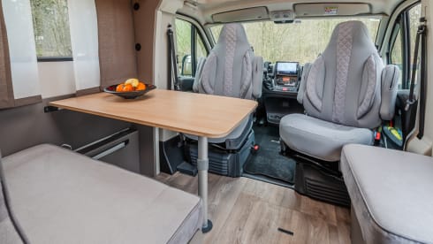 Spacious and luxurious 2-person semi-integrated from 2023
