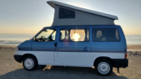 Mijn blauwe ridder – Combi Volkswagen 3 places de 1996
