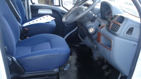 Mel – 5 berth Fiat Family Motorhome  6 seats with belts