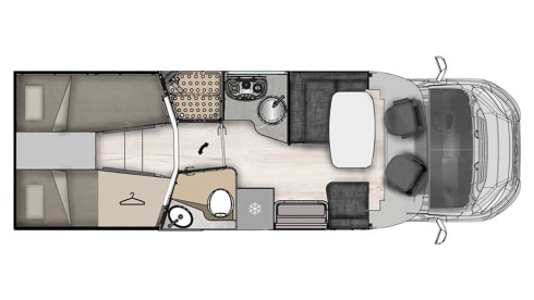 Sasha – New McLouis 4/5 people, semi-integrated 2023