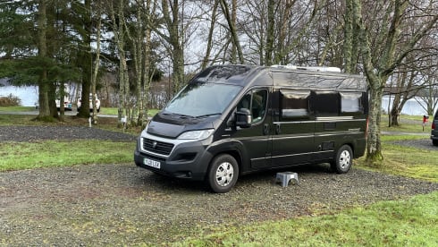 Tony – AUTOTRAIL 67 perfect for couples. Can sleep 4 with driveaway tent.