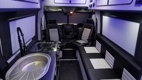 The Adventure Rig – 4 Berth Volkswagen Crafter built for Outdoor Adventures