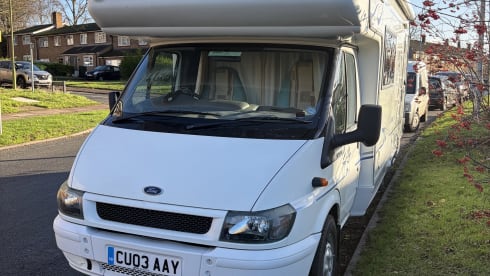 Ford semi-integrale a 4 posti letto del 2003