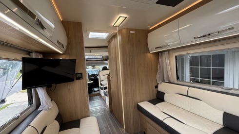 2021  Rollerteam 747. Six berth luxury motorhome