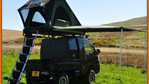 Dai Hitent – 2025 Daihatsu Hijet Trek 4x4 with Tentbox Roof Tent