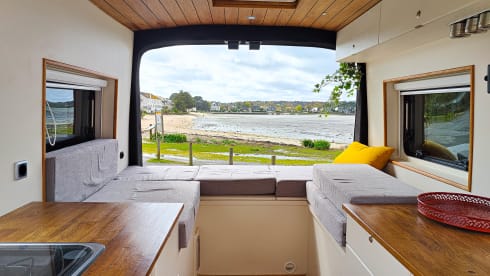 Furgone di lusso completamente attrezzato