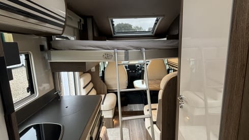 Adventure – 4 berth Roller Team semi-integrated from 2024