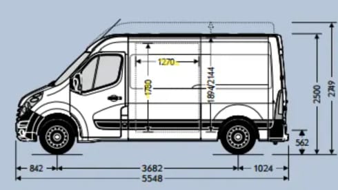 Oos Böske – Oos Böske – Buscamper 2/3 person Renault Master (2 x length bed!)