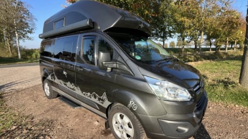 Ford Nugget Plus hoogdak 2018 mountain edition – 5p Ford Nugget Plus Westfalia campervan hoogdak uit 2018