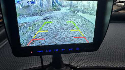 Compleet uitgeruste Hymer vast bed airco zonnepan. 