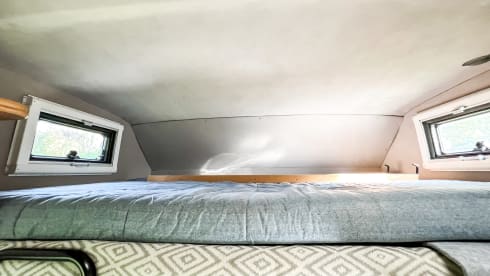 Perfect family camper with bunk bed