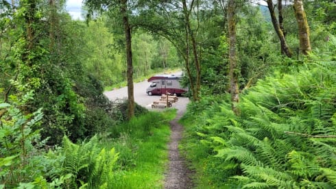 Family Mercedes  Rimor 6berth/6belt Motorhome Hire  – 6 berth Mercedes-Benz Rimor