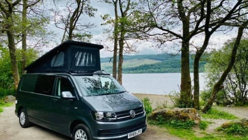 4 berth Volkswagen campervan from 2019
