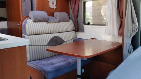 Nice compact sporty Dettleff camper for rent.