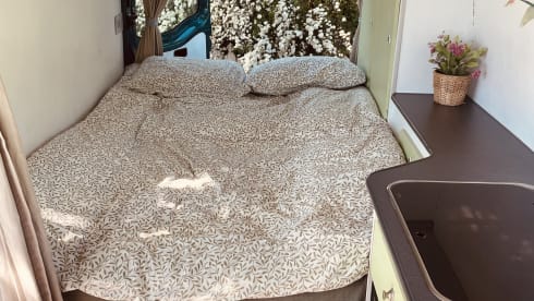 Betsie – 2p Renault campervan uit 2002