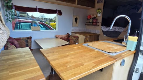 Herdy 🐑 – ✨ Luxuriöser Campervan mit 2 Schlafplätzen – nur für Erwachsene | Autarkie-fähig | Hundefreundlich ✨