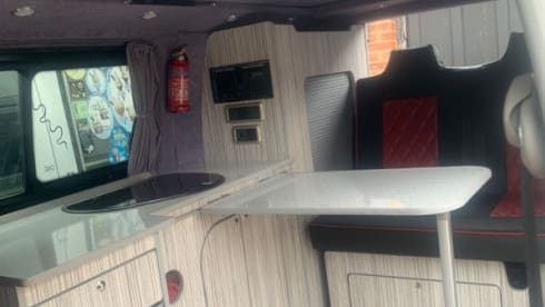 4 berth Volkswagen Transporter Campervan