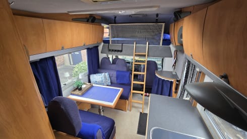 Famillie camper – Fiat Alcove mit 4 Sitzen ab 2026