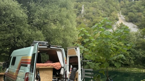 Kees ''Keesie'' de Kemper – Nice Opel camper van for 2 people