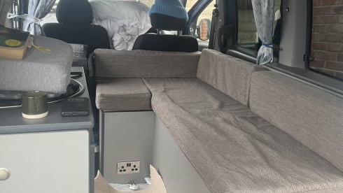 2 berth Fiat campervan 2010 - sleep anywhere!
