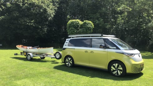 On holiday with this iconic camping Buzz
