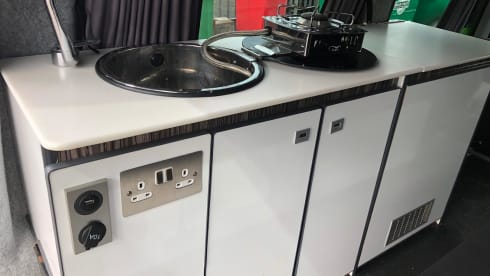 Green  – 2 Berth Mini Camper