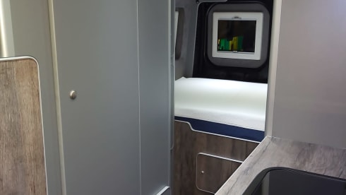 Cherry – Our luxurious 2 berth, 4 belts!