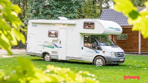  Chausson Flash 03 – Comfortable family camper with bunk beds